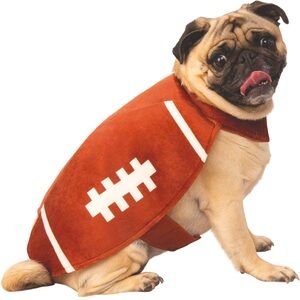 New in bag doggie football costume
